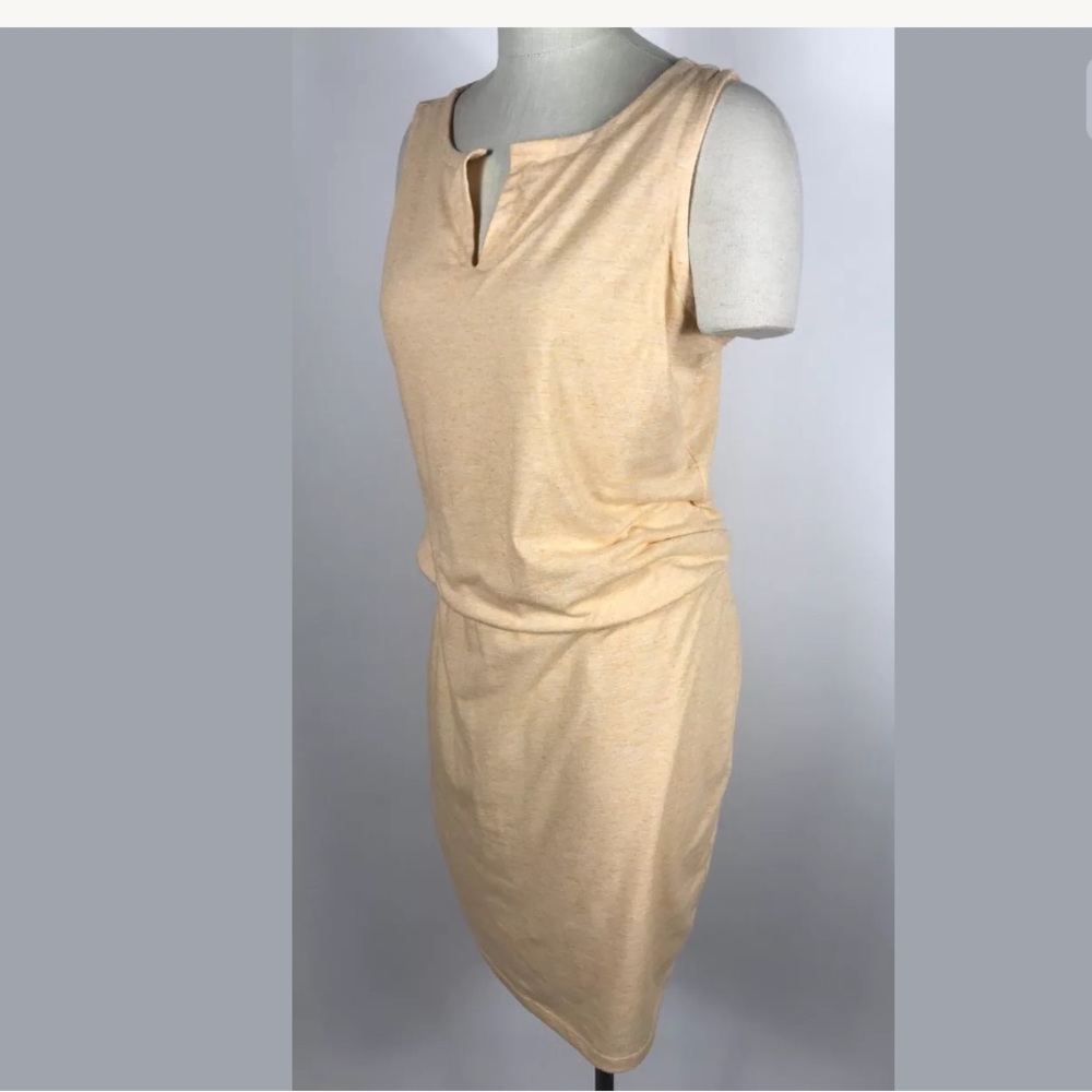SOLD Athleta Vida Tiger Lilly Orange Short Dress - Picture 4 of 8